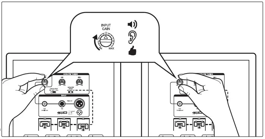 PreSonus Eris Series E5 E8 High-Definition Near Field Studio Monitors fig3