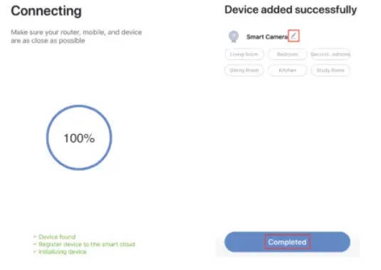 mirabella genio 15S Full HD Doorbell Camera - Install the APP and register Account 12