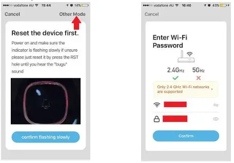 mirabella genio 15S Full HD Doorbell Camera - Install the APP and register Account 9+