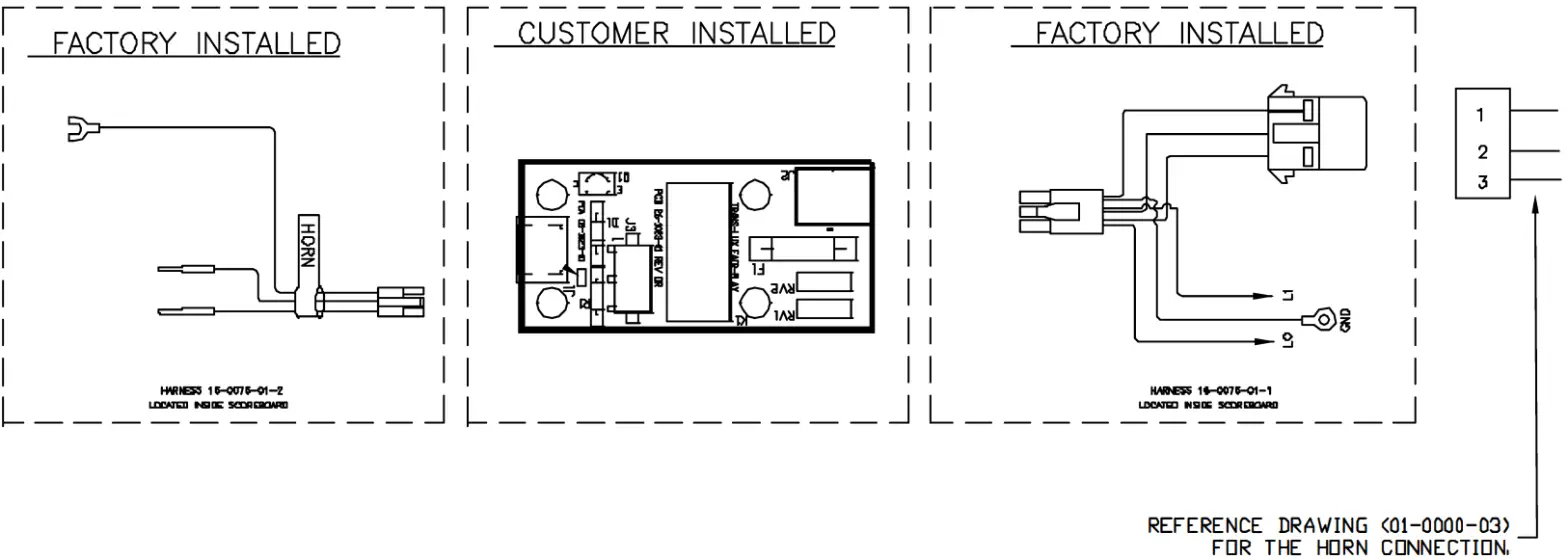 FAIR PLAY 8100-8300 Outdoor Horns - Installed