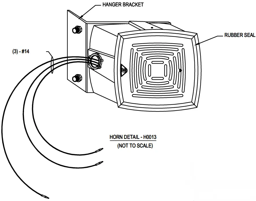 FAIR PLAY 8100-8300 Outdoor Horns - SCOREBOARD