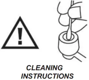 EXERGEN CLEANING instructions
