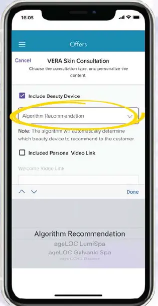 ageLOC VERA App FIG 3
