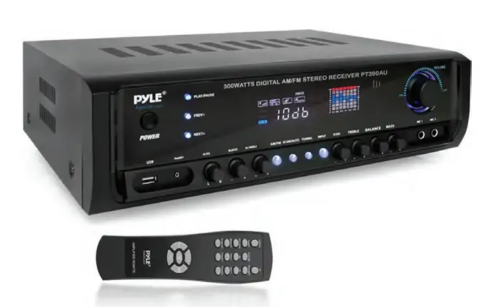 PYLE PT390AU 300 Watt Digital Home Theater Stereo Receiver