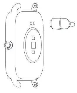 HAYLOU RS4 Smartwatch- Charging