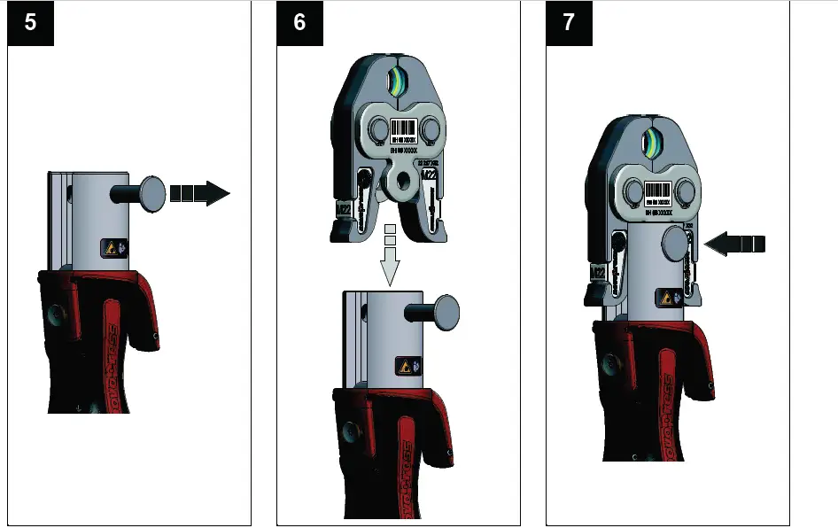 novopress ACO203 Copper Press 18V Battery Tool Kit-11