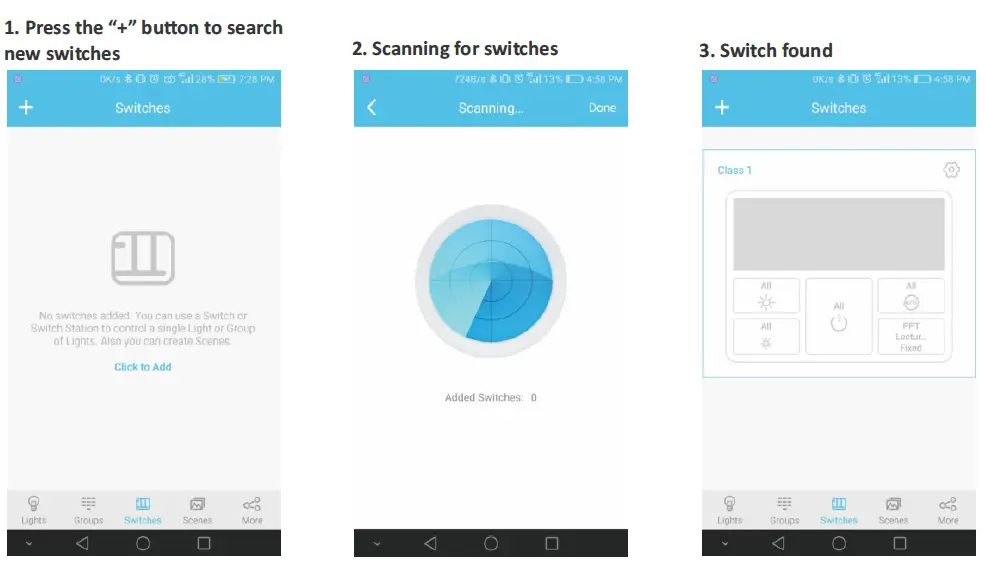 JADEMAR JICS-BT-WSS-SOLAR Bluetooth Wall Controller -2