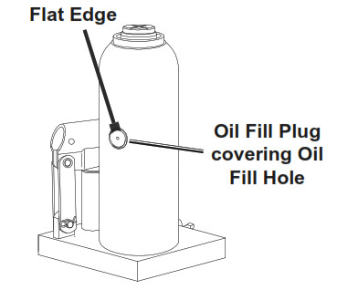 HARBOR FREIGHT 56736 Heavy Duty Bottle Jack- Flat Edge