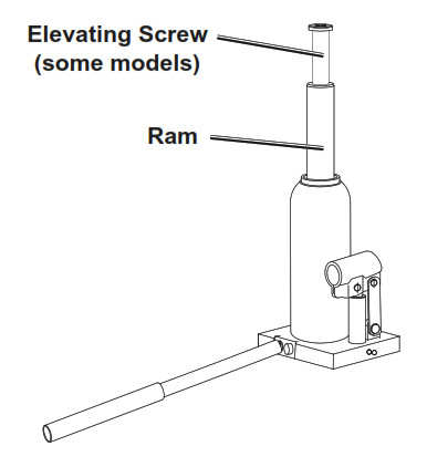 HARBOR FREIGHT 56736 Heavy Duty Bottle Jack- Lifting