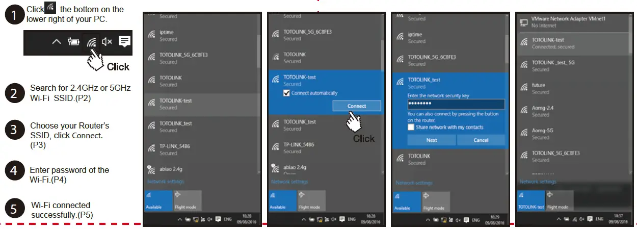 TOTOLINK X6100UA Dual Band Wireless USB Card Fig06