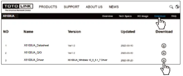 TOTOLINK X6100UA Dual Band Wireless USB Card Fig4