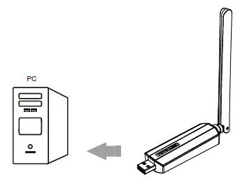 TOTOLINK X6100UA Dual Band Wireless USB Card Fig7
