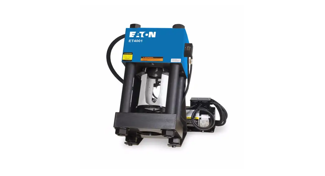Eaton Et4001 Crimp Machine Instruction Manual Eaton Et4001 Crimp Machine Instruction Manual