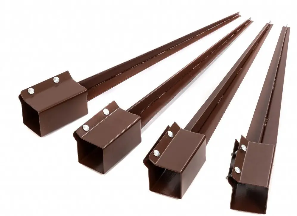 OYPLa 4692 Heavy Duty Drive Down Fence Post Anchor IMAGE