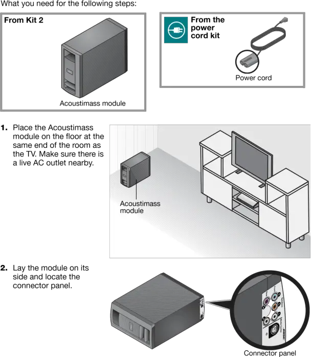 Bose LIFESTYLE V35 Setup Manual4865