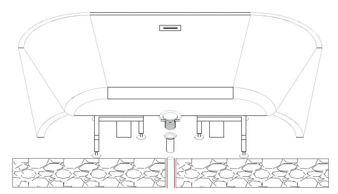 EPOWP THDJ6057LJ Freestanding Bathtub - fig 2