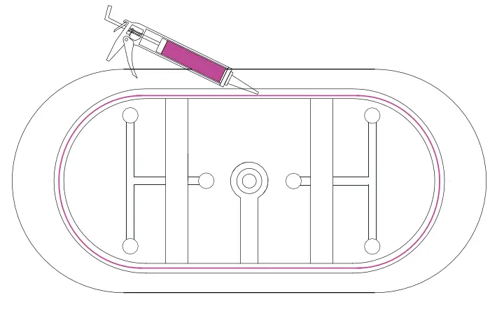 EPOWP THDJ6057LJ Freestanding Bathtub - fig 3