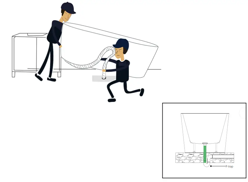 EPOWP THDJ6057LJ Freestanding Bathtub - fig 4