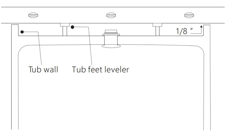 EPOWP THDJ6057LJ Freestanding Bathtub - fig 5