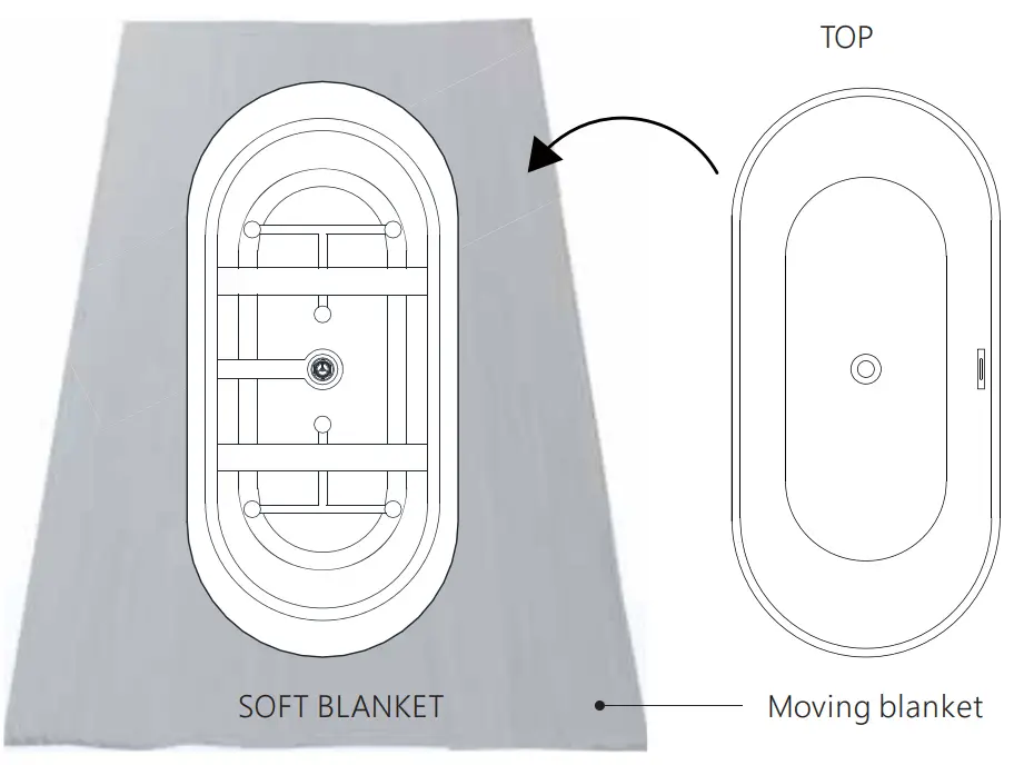 EPOWP THDJ6057LJ Freestanding Bathtub - fig 6