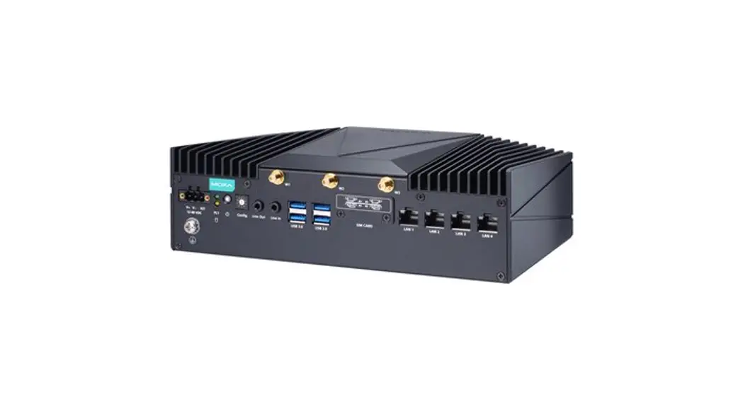 Moxa V2403c Series Fanless X86 Embedded Computers For Iiot Installation Guide