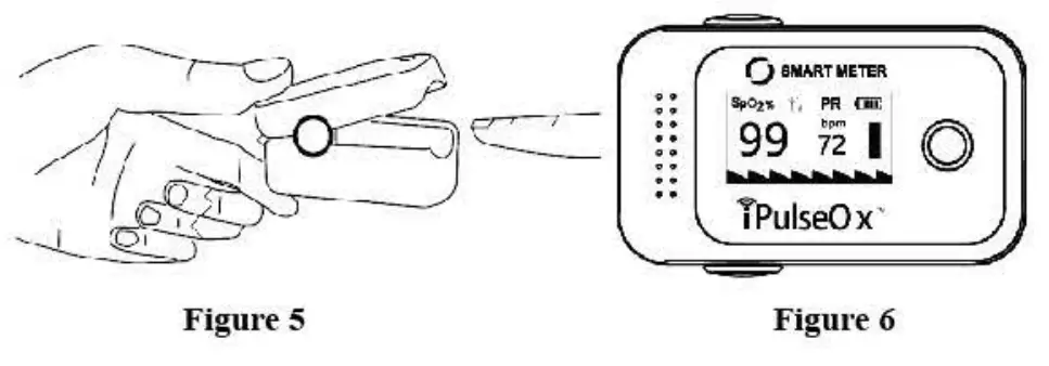 SMART METER SMPO1000 US iPulseOx Pulse Oximeter - fig 2
