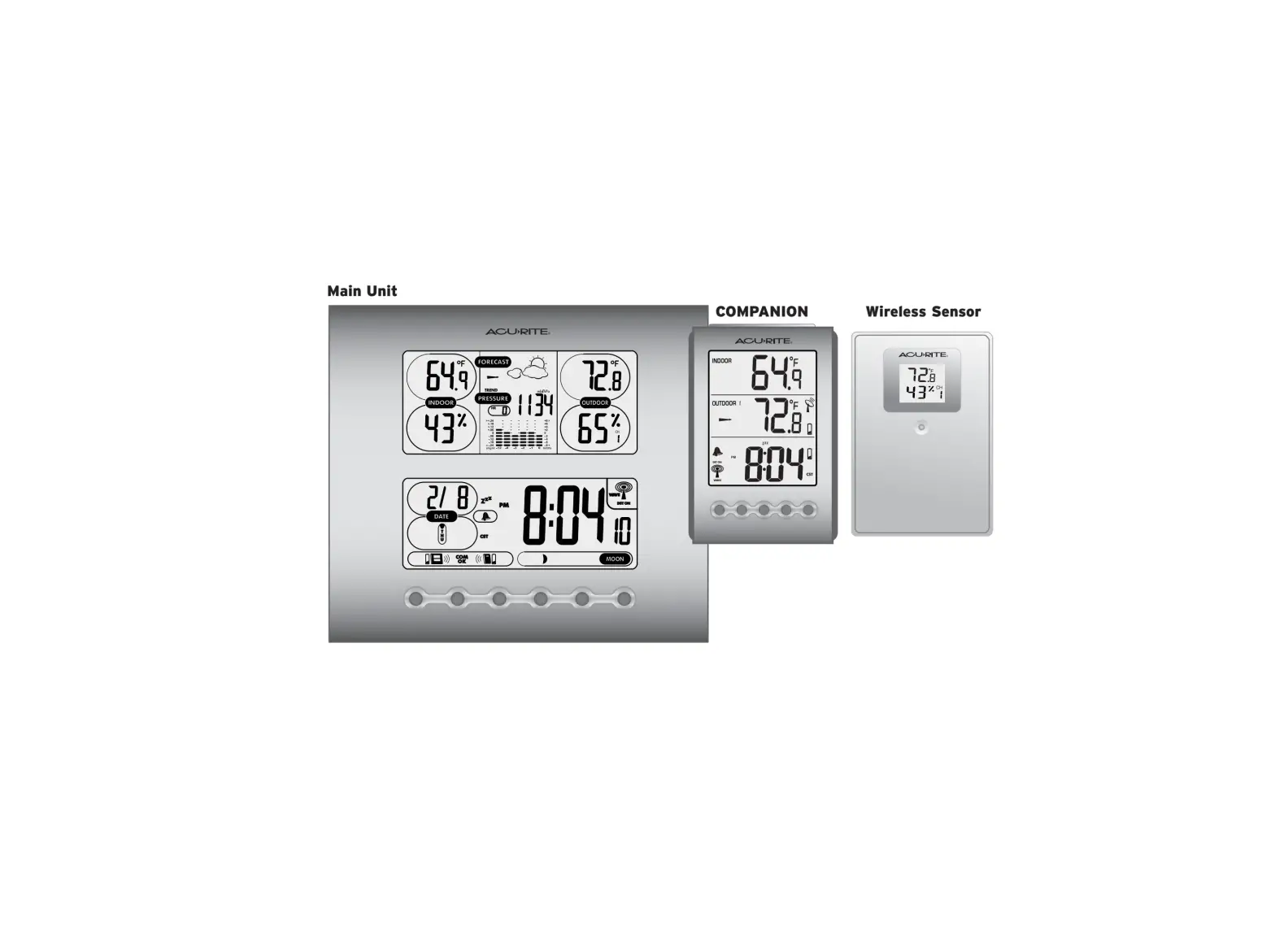 Acurite 00605 Wireless Weather Station Instruction Manual