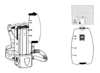 HYGENIQ Clean Air Fogger Machine - Setup 2