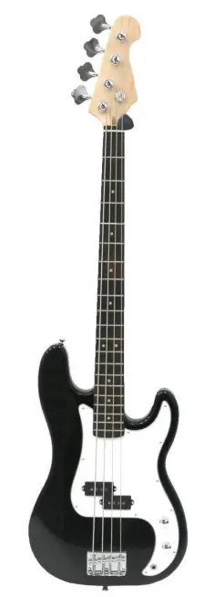 OYPLa 3690 PB Black 4 String Electric Bass Guitar