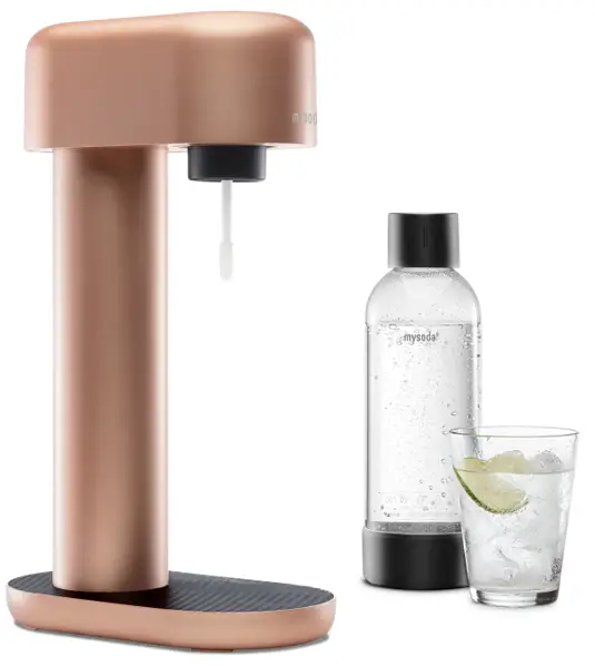 mysoda Ruby Sparkling Water Maker-