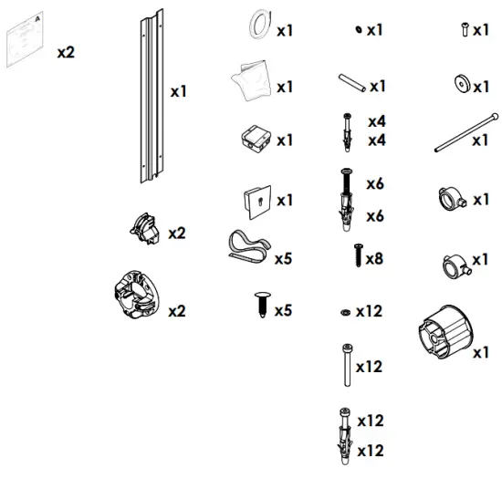 DURATECH DCTS-550 DuraCover Cover Cable Duct bos content