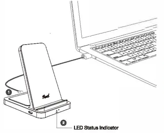 Rosewill RBWC-20030 Wireless Charger Stand 3