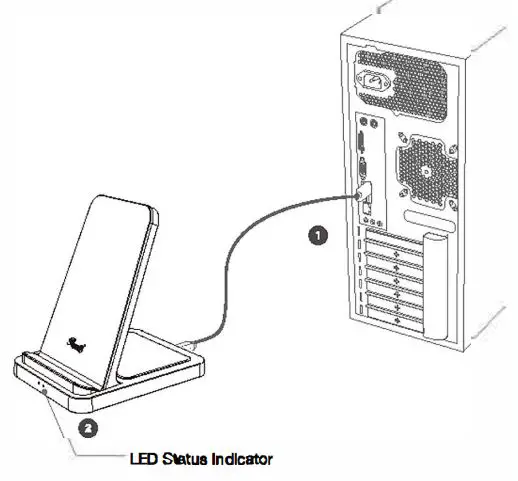 Rosewill RBWC-20030 Wireless Charger Stand 4