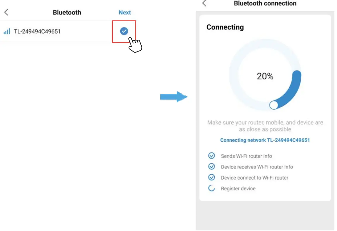 Ustellar UT88873 Smart LED Flood Light - network configuration
