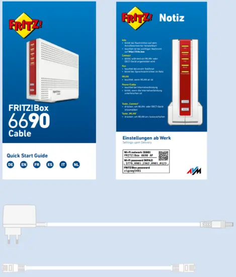 FRITZ 6690 Cable Modem -Package Contents2