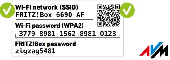 FRITZ 6690 Cable Modem - qr