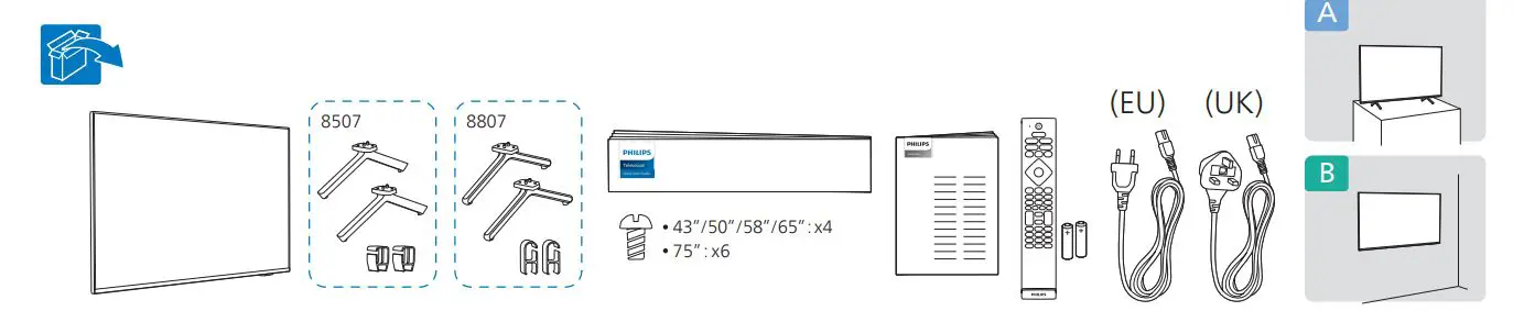 PHILIPS 8507 Series Television 1