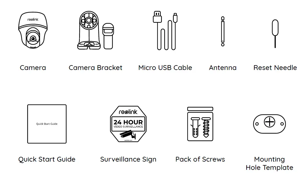 reolink Argus PT WiFi Camera with 3MP PIR Motion Sensor 1