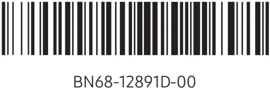 SAMSUNG AU7000 4K Smart LED TV - Bar code
