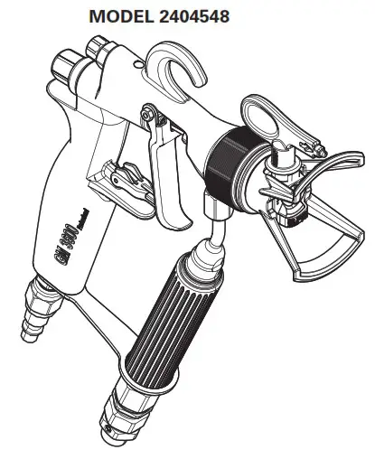 TITAN GM 3600 Air Assisted or Airless Spray Gun - Cover 1
