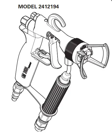 TITAN GM 3600 Air Assisted or Airless Spray Gun - Cover 2