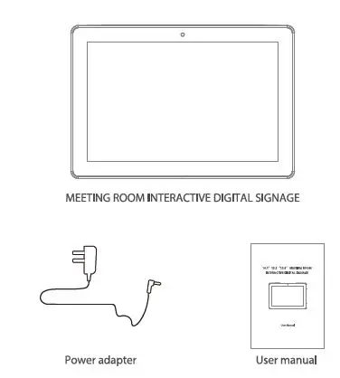Shenzhen Electron Technology WA1042T Meeting Room Interactive Digital Signag-FIG1