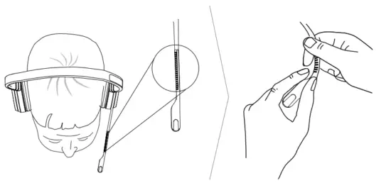 Position the microphone