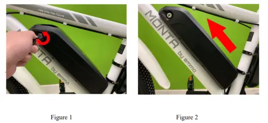 Remove or insert the battery