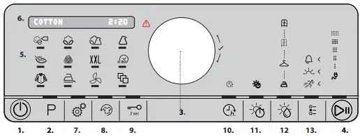 Whirlpool WSTD0442 Front Load Washing Machine 1