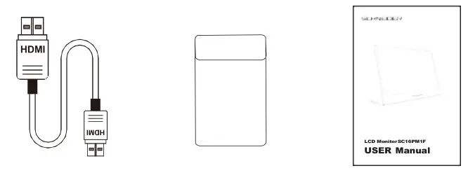 SCHNEIDER SC-16PM1F Portable Display - fig2