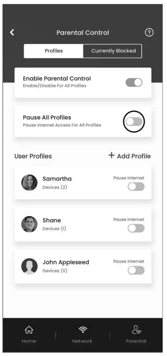 ARRIS SURFboard Central App - Figure 9