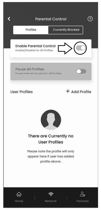 ARRIS SURFboard Central App - Figure