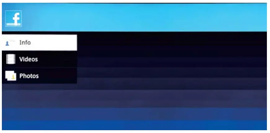 Shenzhen Qiyue Optronics D70S218 U A I 70 Inch Smart LED TV - facebook button