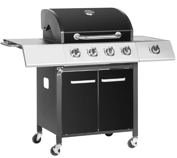 featureBORMANN BBQ4500 Gas BBQ Grill Superb 4+1 Gas Burner product